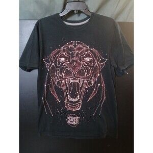 Vintage Nike Air Jordan #23 Medium T-Shirt - y2k Lion Tiger Head Star Cosmos